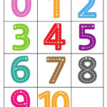 0 10 Printable Numbers (Free Templates In All Sizes) Pertaining To Free Printable Numbers 1 10