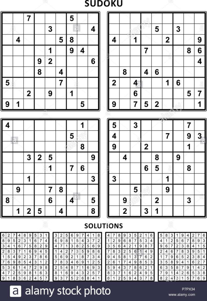 1 Sudoku Print 4 Per Page Worksheets Library With Regard To Free Printable Sudoku 4 Per Page 1 Sudoku Print 4 Per Page Worksheets Library With Regard To Free Printable Sudoku 4 Per Page
