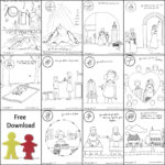 10 Commandments Coloring Book [Free Printable Pdf] Pages For Kids Pertaining To Free Catholic Ten Commandments Printable