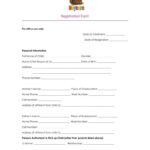 10+ Daycare Application Form Templates   Pdf, Doc Format Download For Free Printable Daycare Forms For Parents