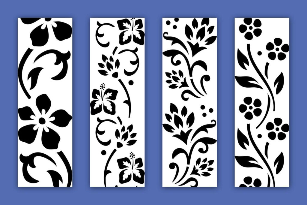 10 Free Flower Stencil Designs For Printing & Craft Projects, At Within Free Printable Wall Stencils For Painting