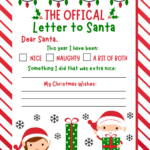 10 Free Printable Letters To Santa Templates   Prudent Penny Pincher With Regard To Letter To Santa Template Free Printable