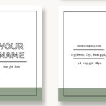 100 Fresh Indesign Business Card Templates For 2025 | Redokun Blog Regarding Free Printable Blank Business Cards