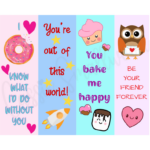 100 Ridiculously Cute Free Printable Valentine Bookmarks   Cassie In Free Printable Valentine Books