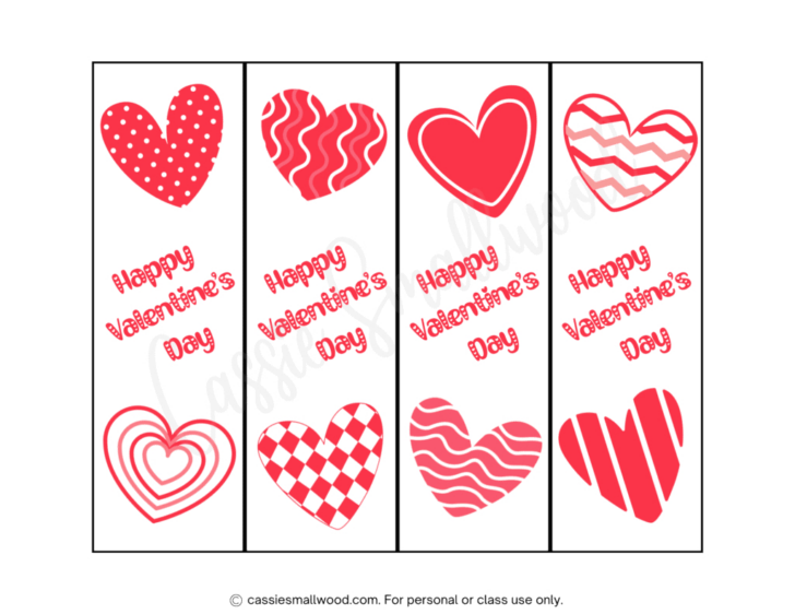 Free Printable Valentine Books