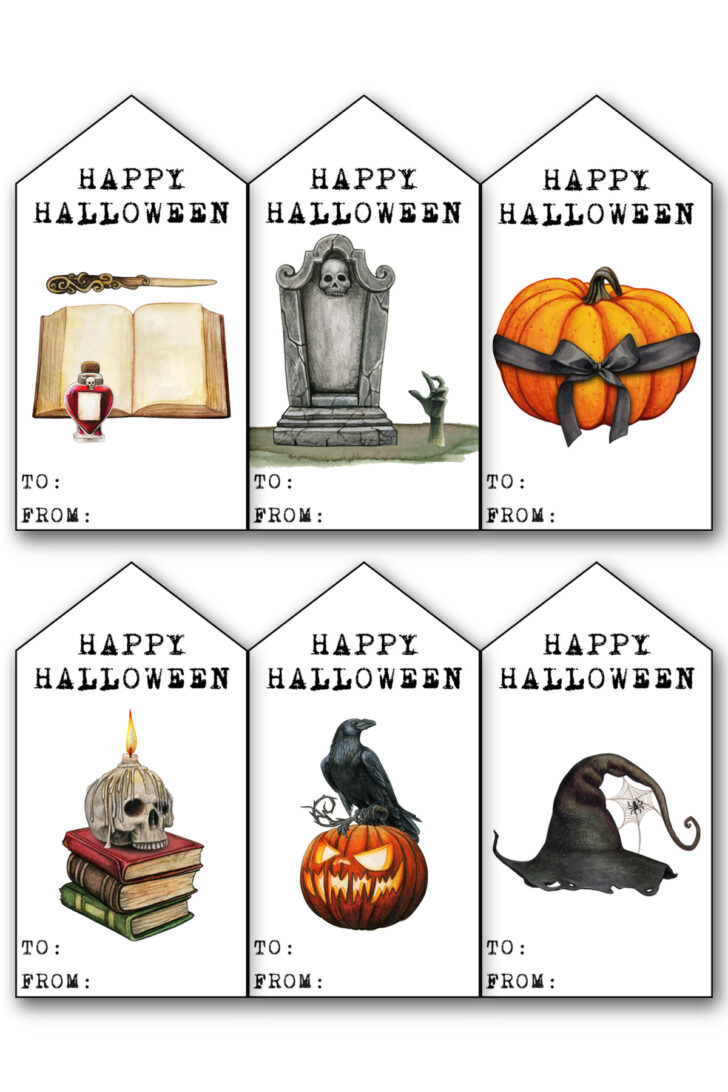 Free Printable Pumpkin Gift Tags