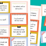 111 Daily Positive Affirmations For Kids (Free Printable Cards) Pertaining To Free Printable Positive Affirmation Cards