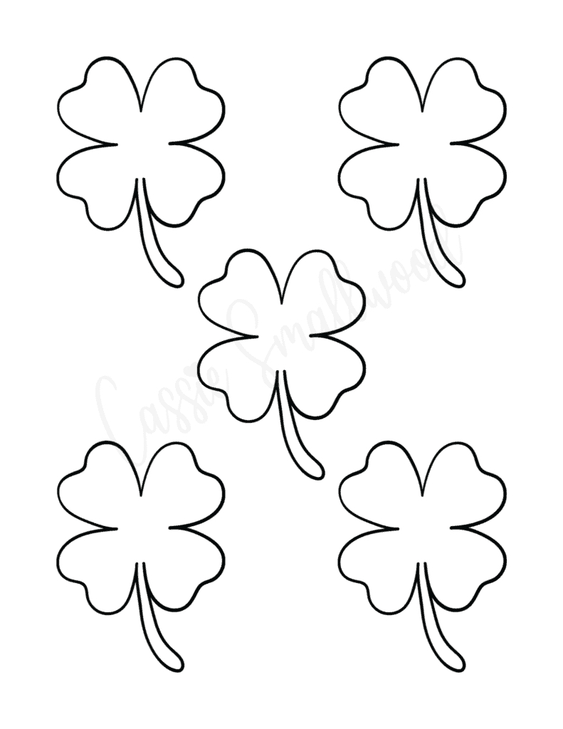 12 Cute Four Leaf Clover Printable Templates (Free!) Cassie In Four Leaf Clover Template Printable Free 12 Cute Four Leaf Clover Printable Templates (Free!) Cassie In Four Leaf Clover Template Printable Free