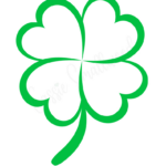 12 Cute Four Leaf Clover Printable Templates (Free!)   Cassie Within Four Leaf Clover Template Printable Free
