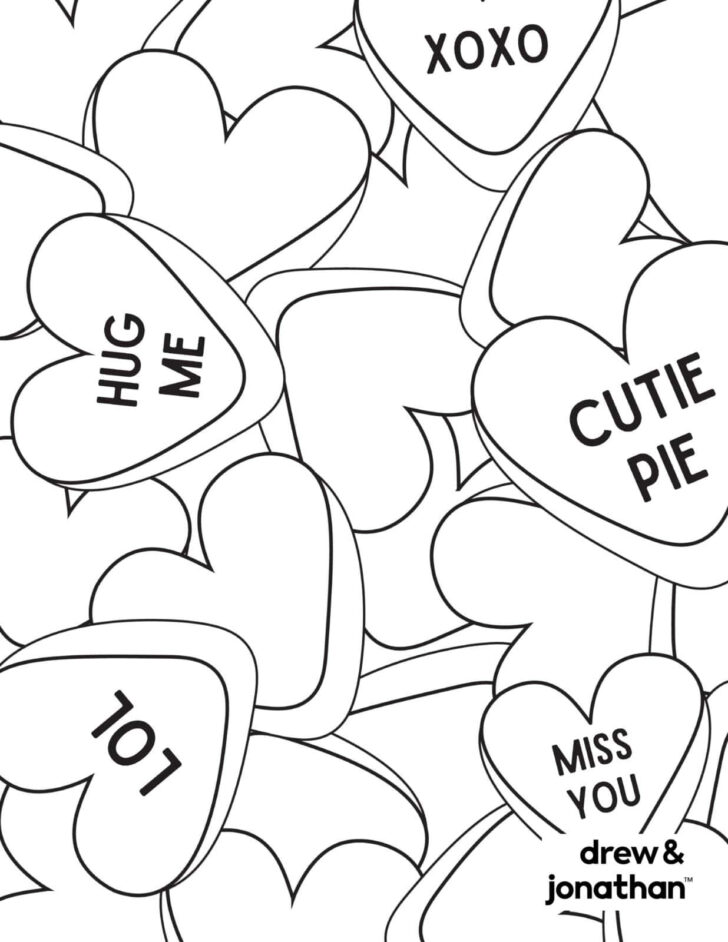 Free Printable Valentine Coloring Pages