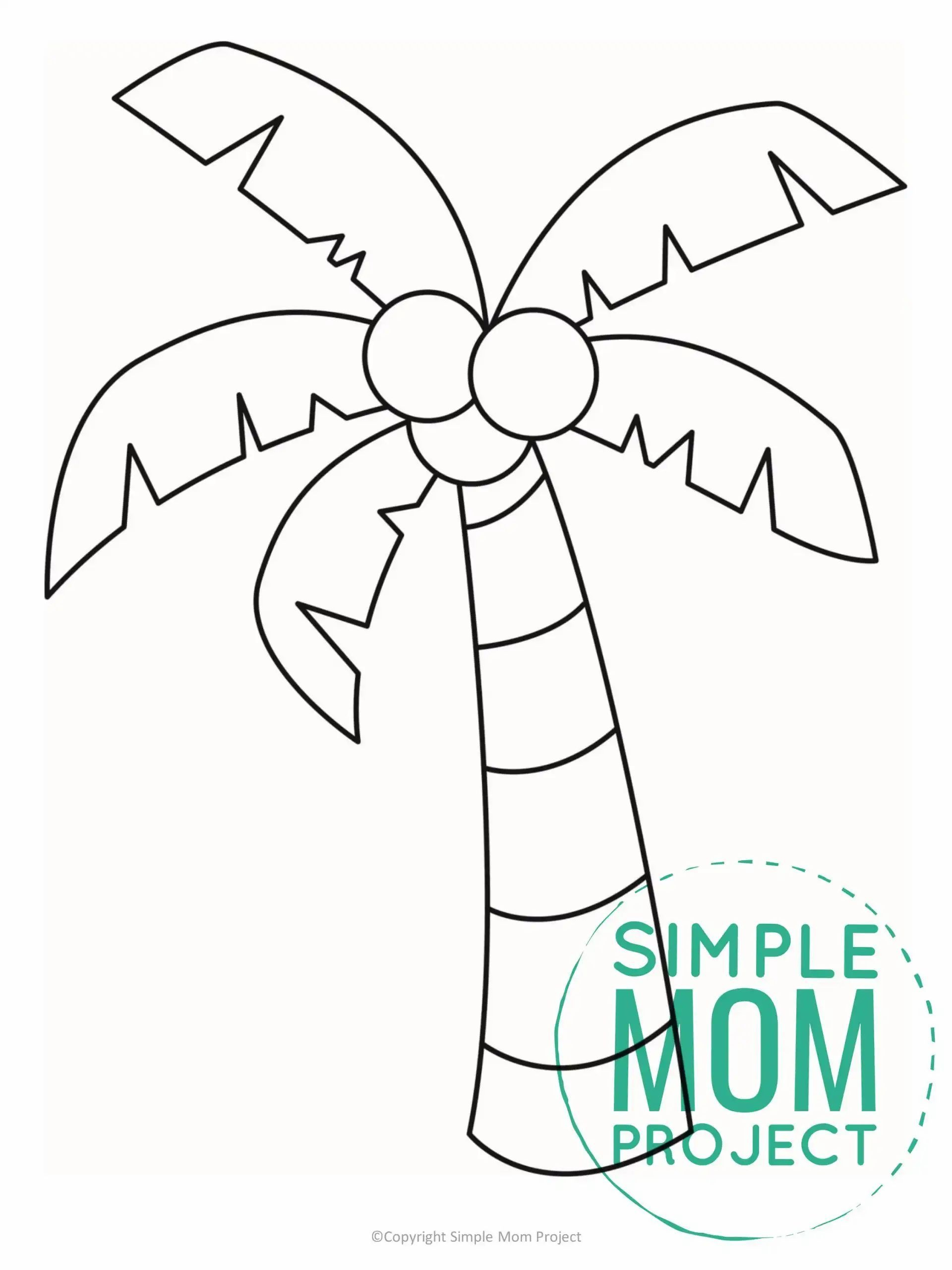 13 Palm Tree Template Ideas In 2025 | Tree Templates, Tree intended for Free Printable Palm Tree Template