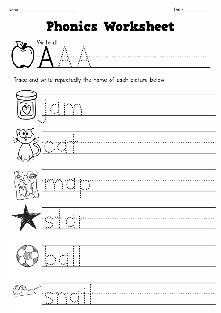 14 Free Printable Phonics Worksheets First Grade   Free Pdf At Within Free Printable Grade 1 Phonics Worksheets
