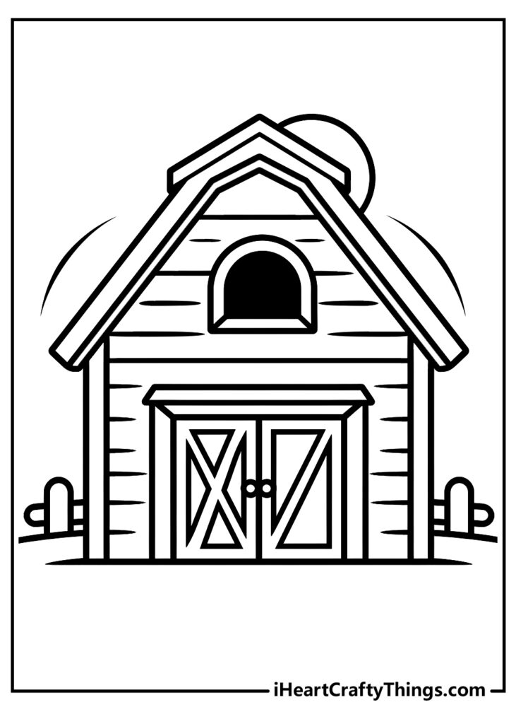 15 Barn Coloring Pages (100% Free Printables) With Free Printable Barn Coloring Pages 15 Barn Coloring Pages (100% Free Printables) With Free Printable Barn Coloring Pages