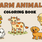 15 Farm Animal Coloring Pages For Kids – Free Printable Fun! In Free Printable Farm Animal Pictures