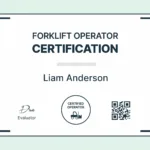 15 Forklift Certificate Templates: Free & Customizable Throughout Free Printable Forklift Certification Cards