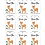 15 Insanely Cute Thank You Tags (Free Printable)   Cassie Smallwood Throughout Free Printable Baby Shower Favor Tags Template