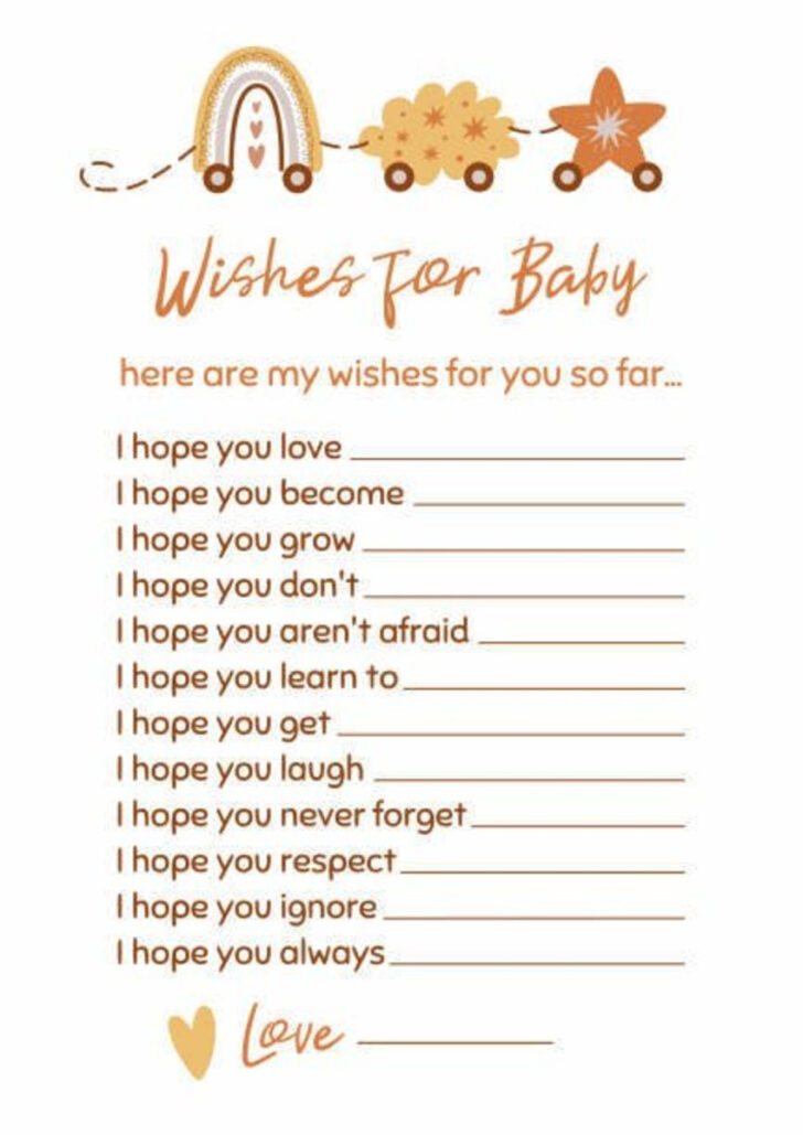 Free Printable Baby Shower Games with Answers