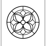 15 Stained Glass Pages (100% Free Printables) Throughout Free Printable Religious Stained Glass Patterns
