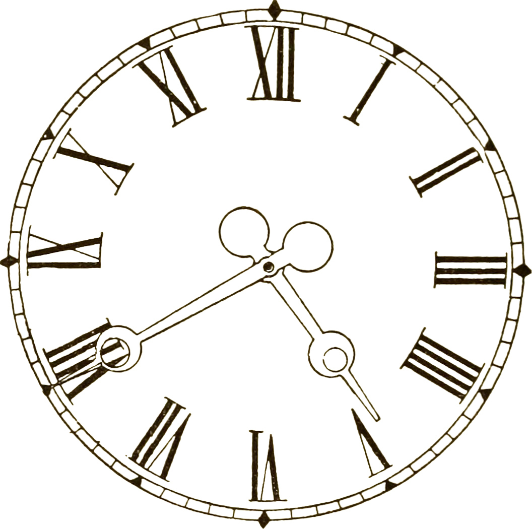 16 Clock Face Images - Print Your Own! - The Graphics Fairy intended for Free Printable Clock Faces