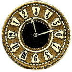 16 Clock Face Images   Print Your Own!   The Graphics Fairy Within Free Printable Clock Faces