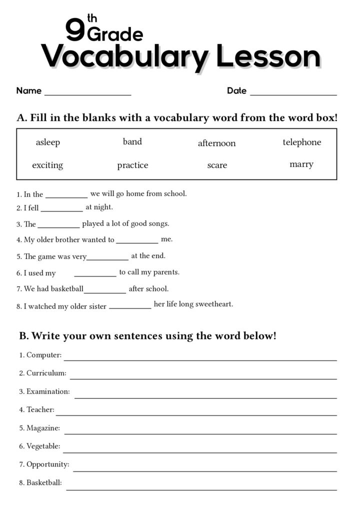 17 9Th Grade Worksheets Spelling Words | Spelling Words For 9th Grade English Worksheets Free Printable 17 9Th Grade Worksheets Spelling Words | Spelling Words For 9th Grade English Worksheets Free Printable