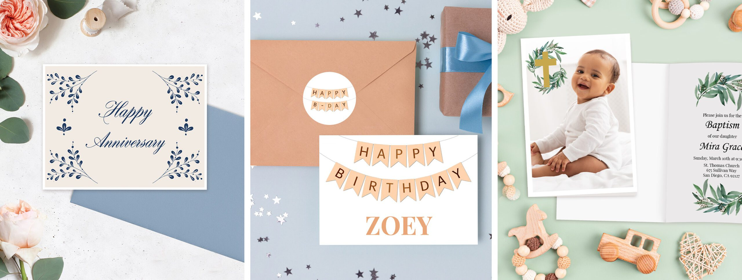 17 Free Printable Cards You Can Personalize | Avery regarding Free Printable Cards