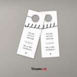 18 Free Door Hanger Templates (Word, Pdf, Psd) ᐅ Templatelab Within Free Printable Door Knob Hanger Template 18 Free Door Hanger Templates (Word, Pdf, Psd) ᐅ Templatelab Within Free Printable Door Knob Hanger Template