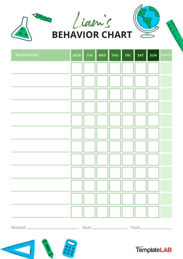 Free Printable Charts For Teachers