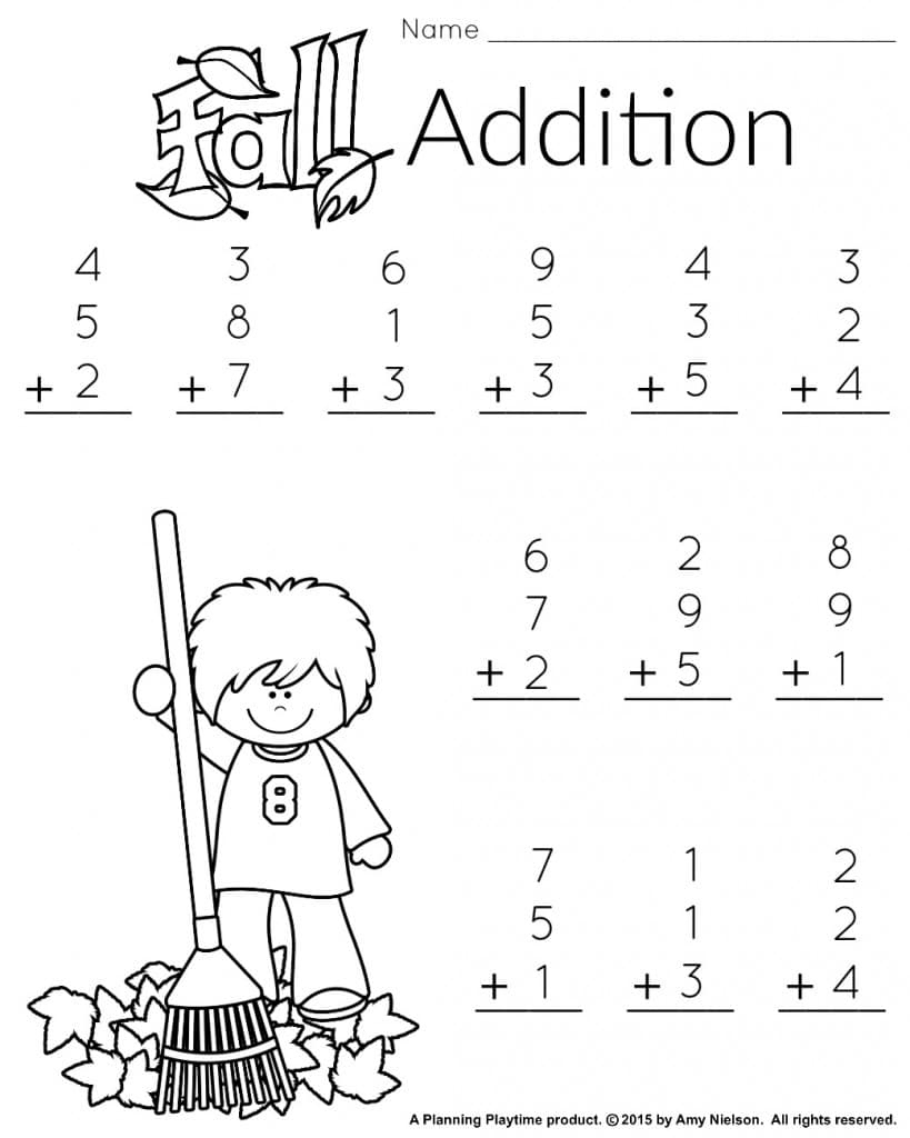 1St Grade Math And Literacy Worksheets With A Freebie! Planning Intended For Free Printable First Grade Math Worksheets 1St Grade Math And Literacy Worksheets With A Freebie! Planning Intended For Free Printable First Grade Math Worksheets