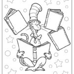 20 Cat In The Hat Coloring Pages (Free Pdf Printables) Intended For Cat In The Hat Free Printable Worksheets