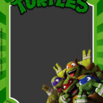 20+ Teenage Mutant Ninja Turtles Canva Birthday Invitation Templates In Free Printable Tmnt Birthday Party Invitations