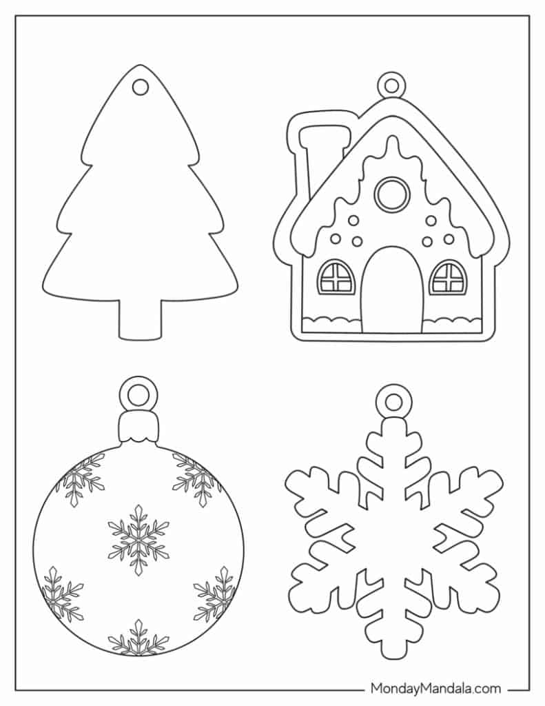 200 Printable Christmas Ornaments (Free Templates) In Free Printable Christmas Tree Ornaments To Color 200 Printable Christmas Ornaments (Free Templates) In Free Printable Christmas Tree Ornaments To Color