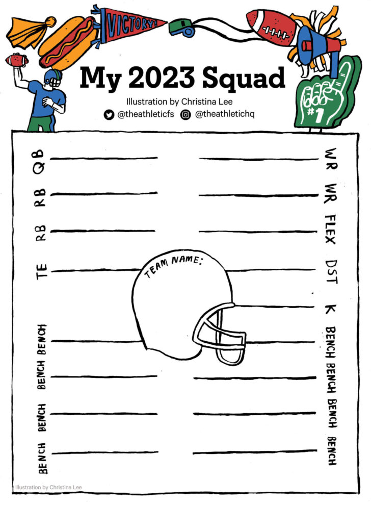 Free Fantasy Football Draft Kit Printable