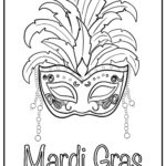 21 Mardi Gras Coloring Pages (Printable Free Pdfs For Kids) With Regard To Free Printable Mardi Gras Masks