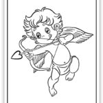 22 Cupid Coloring Pages (Free Pdf Printables)   Simply Love Coloring In Free Printable Pictures Of Cupid