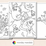 22 Dr. Seuss Coloring Pages (Free Pdf Printables) In Free Printable Dr Seuss Characters