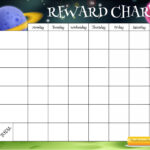 22 Printable Reward Charts For Kids (Pdf, Excel & Word) Intended For Free Printable Behavior Charts