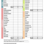 23 Budget Printables To Track Your Family&<h2>039;S Expenses | Develop Within Free Printable Monthly Household Budget Sheet