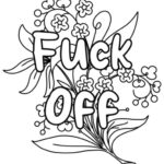 24 Adult Swear Word Coloring Pages, Funny Printable Coloring Pages Intended For Free Printable Swear Word Coloring Pages