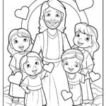 24 Jesus Coloring Pages | Free Pdf Printables Intended For Free Printable Jesus Coloring Pages