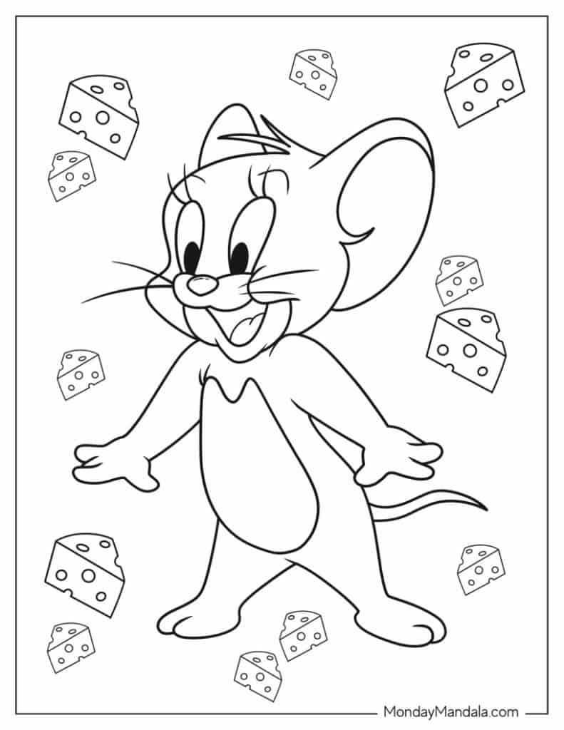 24 Tom And Jerry Coloring Pages (Free Pdf Printables) In Free Printable Tom And Jerry Coloring Pages 24 Tom And Jerry Coloring Pages (Free Pdf Printables) In Free Printable Tom And Jerry Coloring Pages