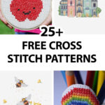 25 Free Cross Stitch Patterns For All Skill Levels   Sarah Maker With Regard To Cross Stitch Patterns Free Printable