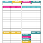 25 Free Printable Budget Templates That'Ll Help You Save Inside Free Printable Budget Forms