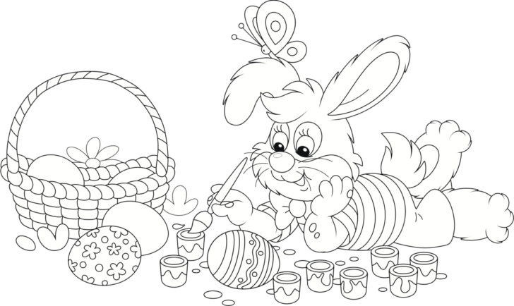 Coloring Pages Free Printable Easter