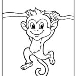 25 Monkey Coloring Pages (100% Free Printables) Pertaining To Free Printable Monkey Coloring Pages