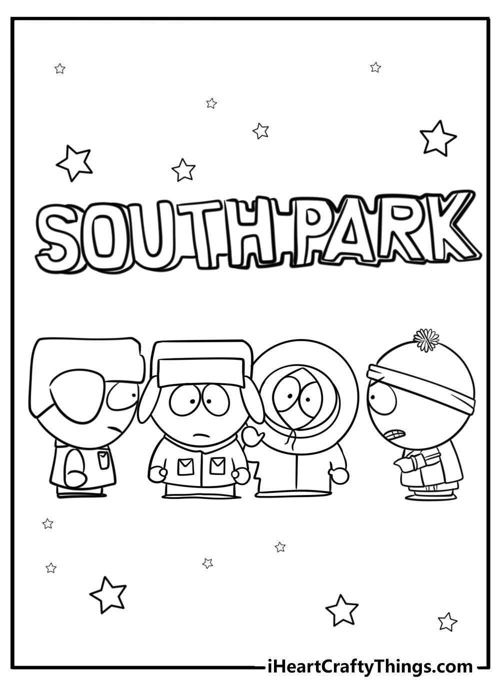 25 New South Park Coloring Pages (100% Free To Print) intended for Free Printable South Park Coloring Pages
