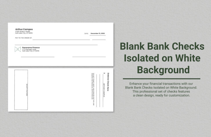 Free Printable Blank Checks Free Printable Blank Checks