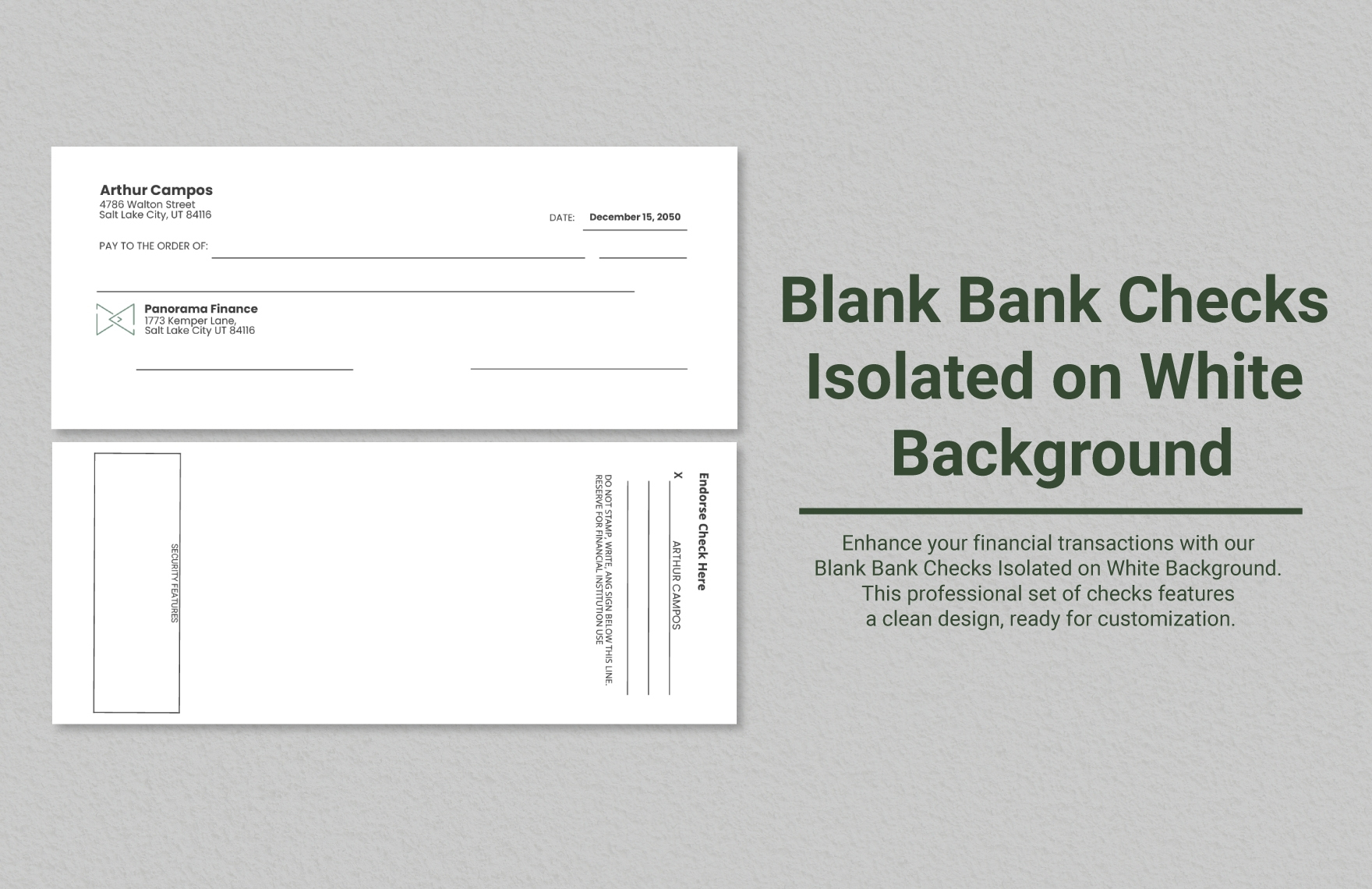 28+ Blank Check Template - Doc, Psd, Pdf &amp;amp; Vector Formats within Free Printable Blank Checks