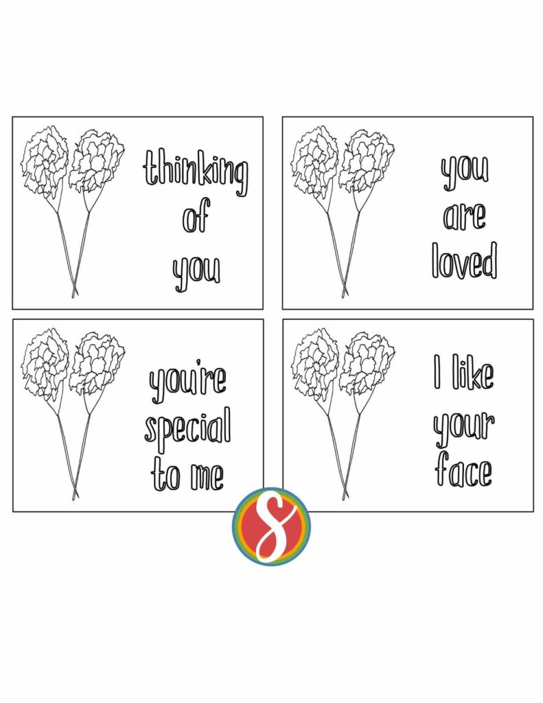 28 Free "Thinking Of You" Cards To Color — Stevie Doodles In Free Printable Color Your Own Cards 28 Free "Thinking Of You" Cards To Color — Stevie Doodles In Free Printable Color Your Own Cards