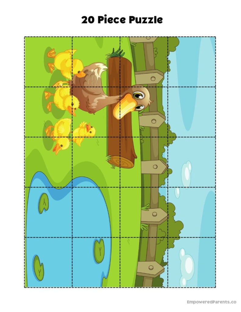 28 Printable Puzzles For Toddlers And Preschoolers (Pdf Within Free Printable Puzzles For Kids 28 Printable Puzzles For Toddlers And Preschoolers (Pdf Within Free Printable Puzzles For Kids